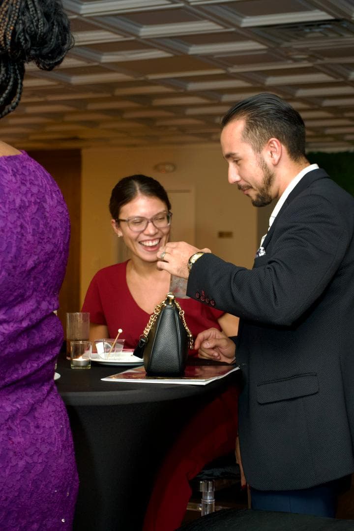 Elegant venue setting